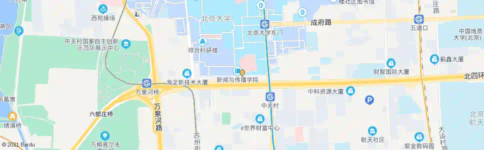 北京海淀路东口_公交站地图_北京公交_妙搜公交查询2025