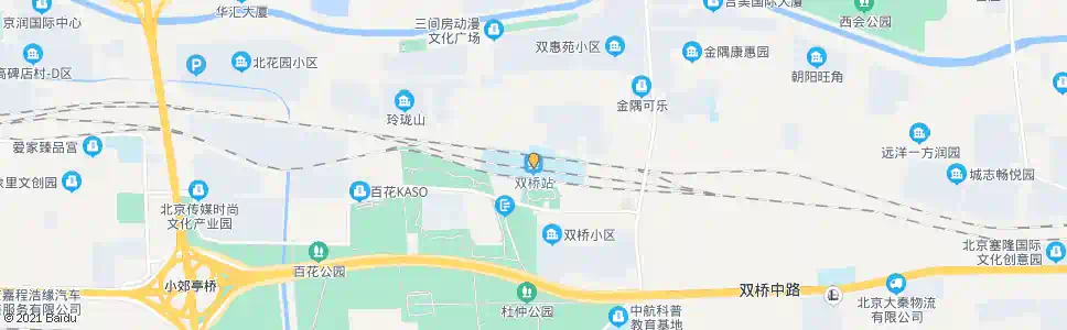 北京双桥站_公交站地图_北京公交_妙搜公交查询2025