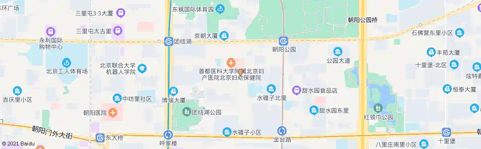 北京朝阳体育馆_公交站地图_北京公交_妙搜公交查询2025