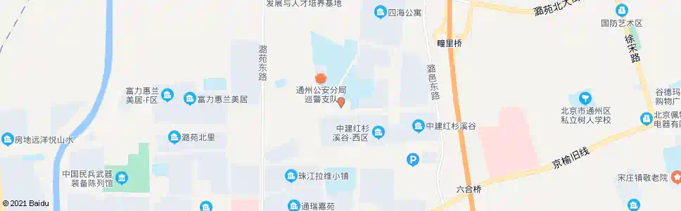 北京疃里新村_公交站地图_北京公交_妙搜公交查询2025