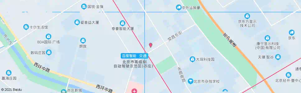 北京开发区交通服务中心_公交站地图_北京公交_妙搜公交查询2025
