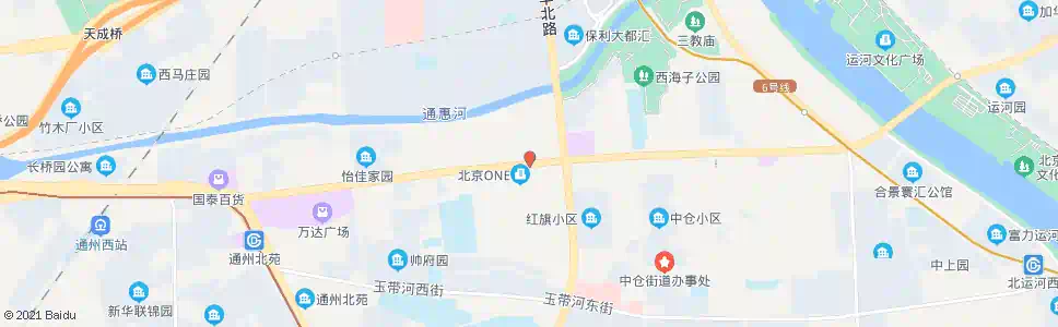北京西大街路口西_公交站地图_北京公交_妙搜公交查询2025