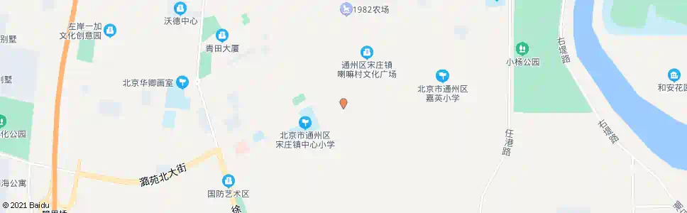 北京大兴庄后街_公交站地图_北京公交_妙搜公交查询2025
