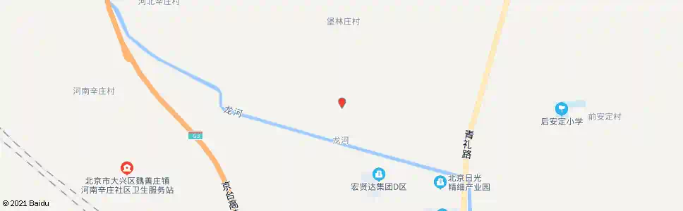 北京后安定牛场_公交站地图_北京公交_妙搜公交查询2025