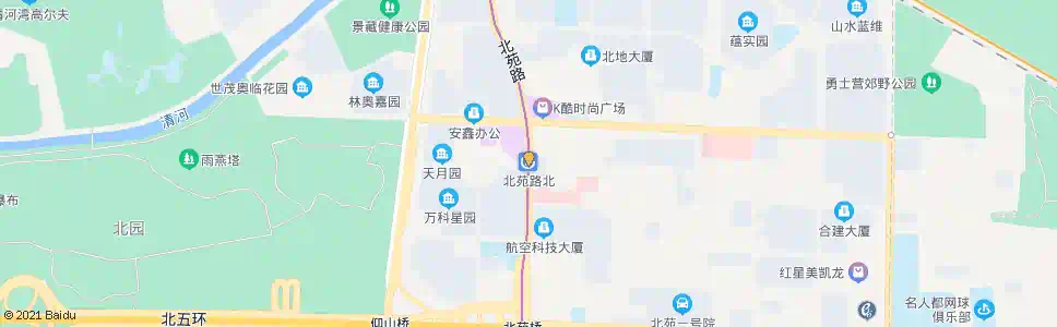 北京北苑路北站_公交站地图_北京公交_妙搜公交查询2025