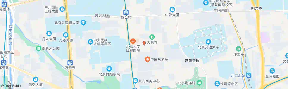 北京大慧寺路西口_公交站地图_北京公交_妙搜公交查询2025