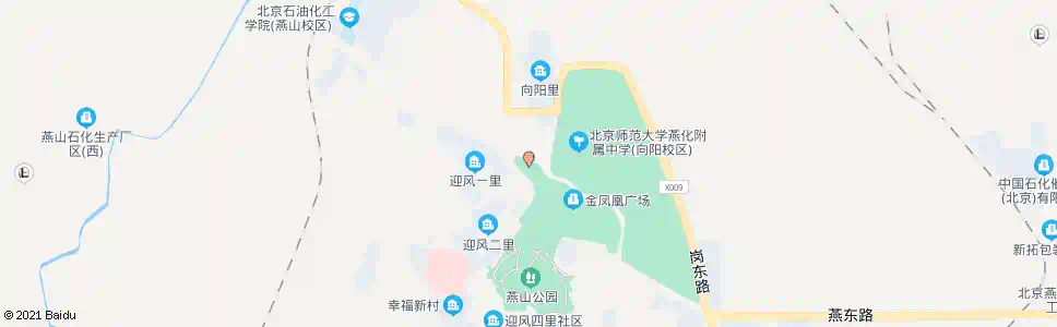 北京燕化向阳_公交站地图_北京公交_妙搜公交查询2025
