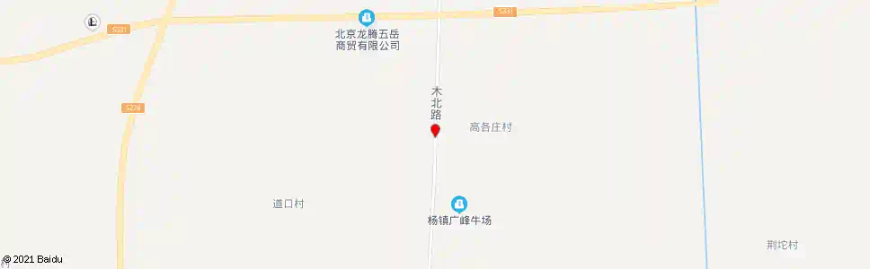 北京高各庄站牌_公交站地图_北京公交_妙搜公交查询2025