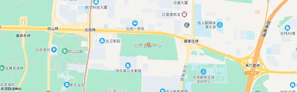 北京北京会议中心_公交站地图_北京公交_妙搜公交查询2025