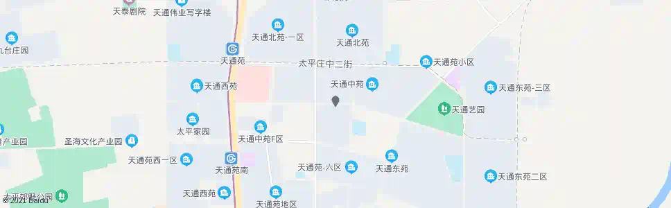 北京天通中苑西区_公交站地图_北京公交_妙搜公交查询2025