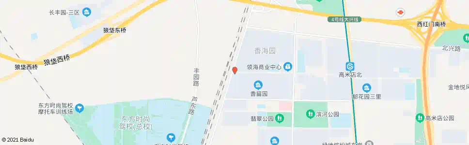 北京香园路西口_公交站地图_北京公交_妙搜公交查询2025