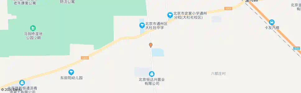 北京大杜社_公交站地图_北京公交_妙搜公交查询2025