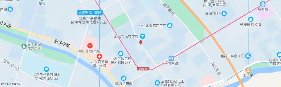 北京永昌南路_公交站地图_北京公交_妙搜公交查询2025