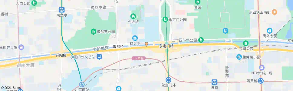 北京永定门西_公交站地图_北京公交_妙搜公交查询2025
