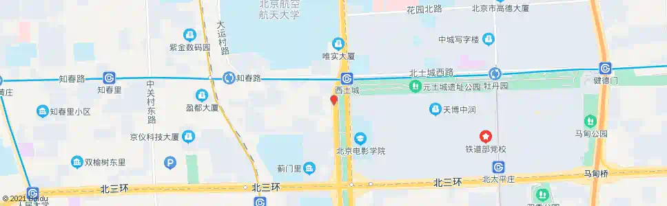 北京学知桥南_公交站地图_北京公交_妙搜公交查询2025