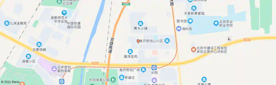 北京长泽北街_公交站地图_北京公交_妙搜公交查询2025