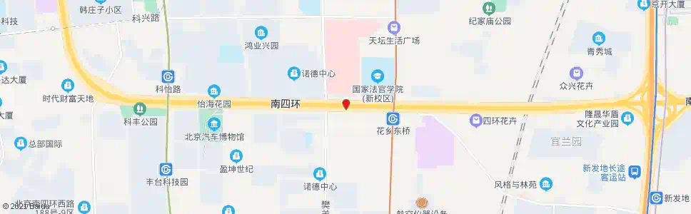 北京花乡桥_公交站地图_北京公交_妙搜公交查询2025