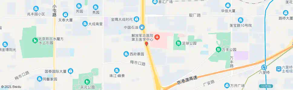 北京岳各庄_公交站地图_北京公交_妙搜公交查询2025
