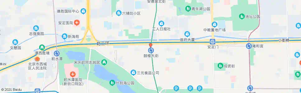 北京鼓楼_公交站地图_北京公交_妙搜公交查询2025