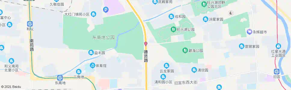 北京德贤路北站_公交站地图_北京公交_妙搜公交查询2025