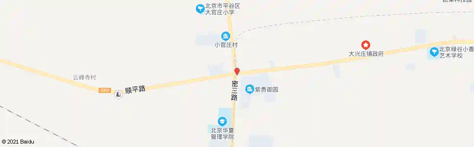 北京官庄路口_公交站地图_北京公交_妙搜公交查询2025