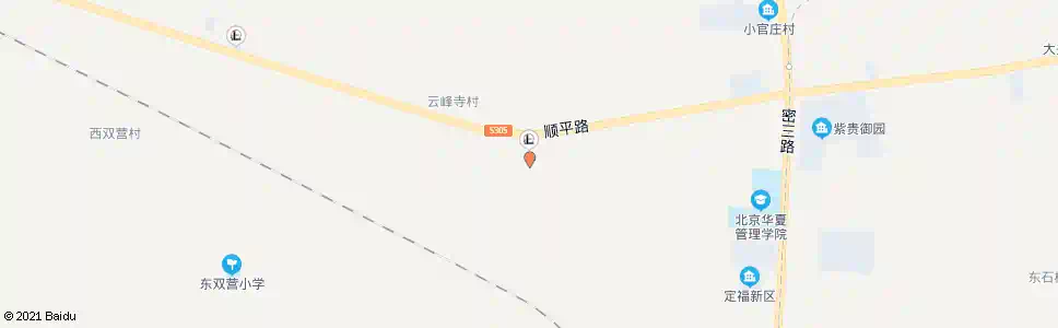 北京大云峰寺路口_公交站地图_北京公交_妙搜公交查询2025