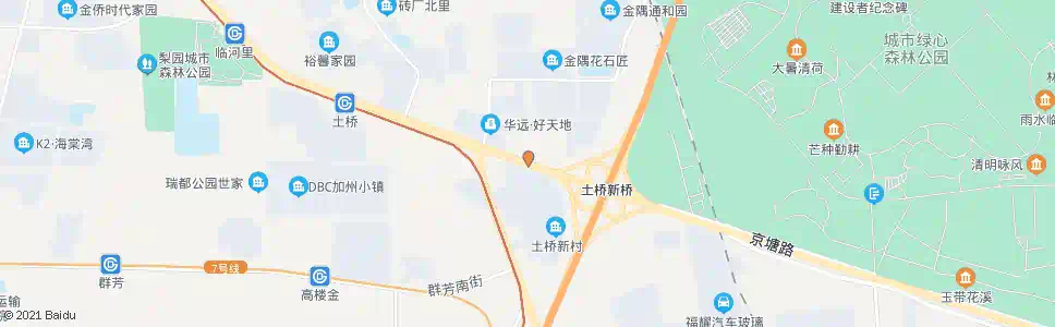 北京土桥欣村_公交站地图_北京公交_妙搜公交查询2025
