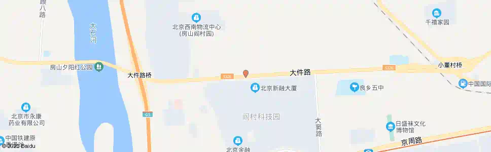 北京房山焦庄村_公交站地图_北京公交_妙搜公交查询2025