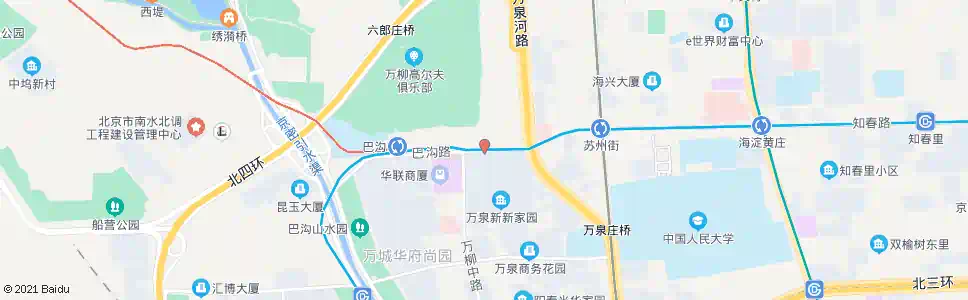 北京巴沟村_公交站地图_北京公交_妙搜公交查询2025