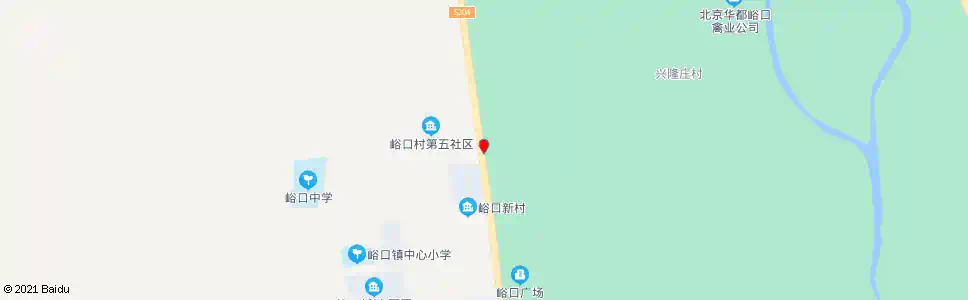 北京峪口南营_公交站地图_北京公交_妙搜公交查询2025