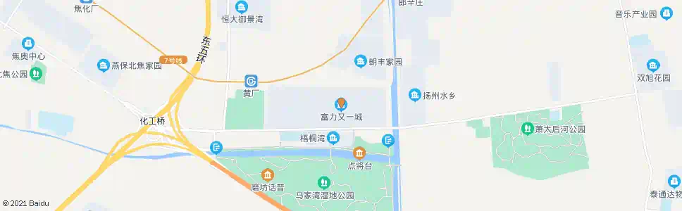 北京富力又一城_公交站地图_北京公交_妙搜公交查询2025