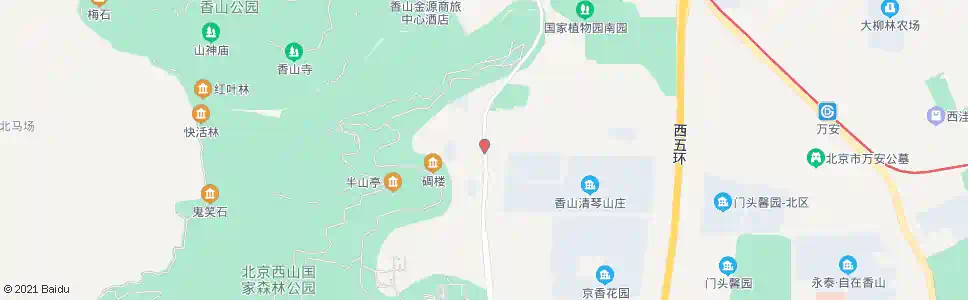 北京红旗村_公交站地图_北京公交_妙搜公交查询2025