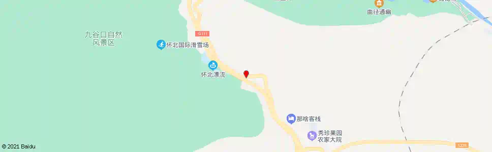 北京九谷口_公交站地图_北京公交_妙搜公交查询2025