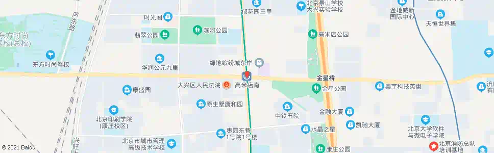 北京高米店南站_公交站地图_北京公交_妙搜公交查询2025