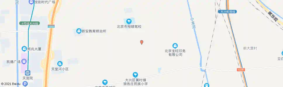 北京狼各庄道口_公交站地图_北京公交_妙搜公交查询2025