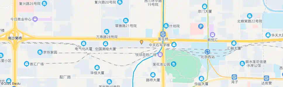 北京莲花小区_公交站地图_北京公交_妙搜公交查询2025