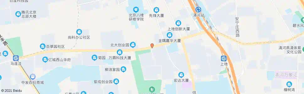 北京马连洼北路东口_公交站地图_北京公交_妙搜公交查询2025