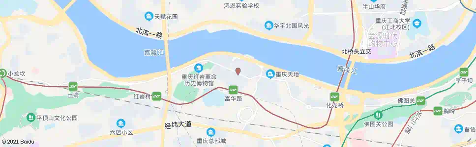 重庆化龙桥_公交站地图_重庆公交_妙搜公交查询2025