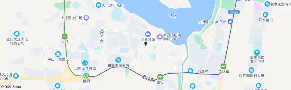 重庆鱼洞中干道(兴隆市场)_公交站地图_重庆公交_妙搜公交查询2025