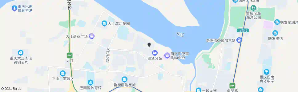 重庆巴南粮食局_公交站地图_重庆公交_妙搜公交查询2025