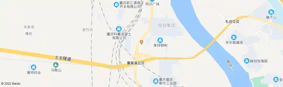 重庆同兴枢纽站_公交站地图_重庆公交_妙搜公交查询2025