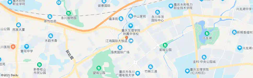 重庆永川交巡警支队_公交站地图_重庆公交_妙搜公交查询2025