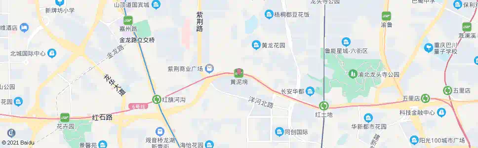 重庆黄泥塝_公交站地图_重庆公交_妙搜公交查询2025