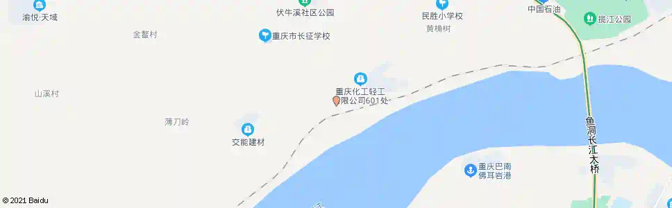 重庆水坝(伏牛溪路口)_公交站地图_重庆公交_妙搜公交查询2025