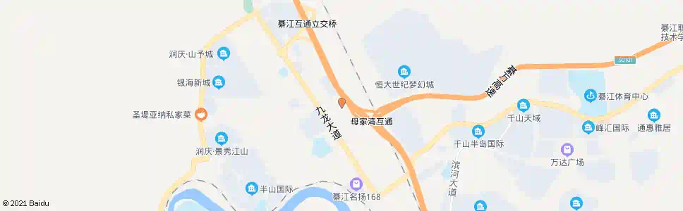 重庆綦江县中医院_公交站地图_重庆公交_妙搜公交查询2025