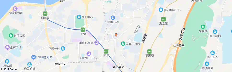 重庆南坪东原东东摩_公交站地图_重庆公交_妙搜公交查询2025