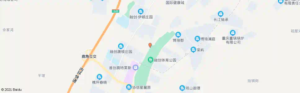 重庆通江大道_公交站地图_重庆公交_妙搜公交查询2025