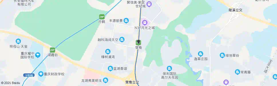 重庆鸳鸯站_公交站地图_重庆公交_妙搜公交查询2025