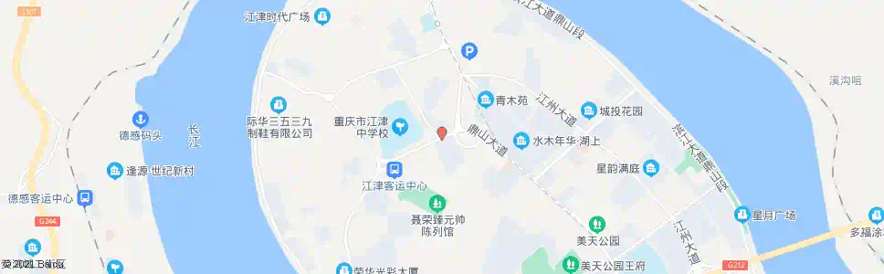 重庆鹏程花园_公交站地图_重庆公交_妙搜公交查询2025