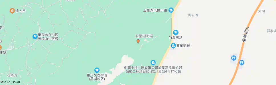 重庆双竹医院_公交站地图_重庆公交_妙搜公交查询2025